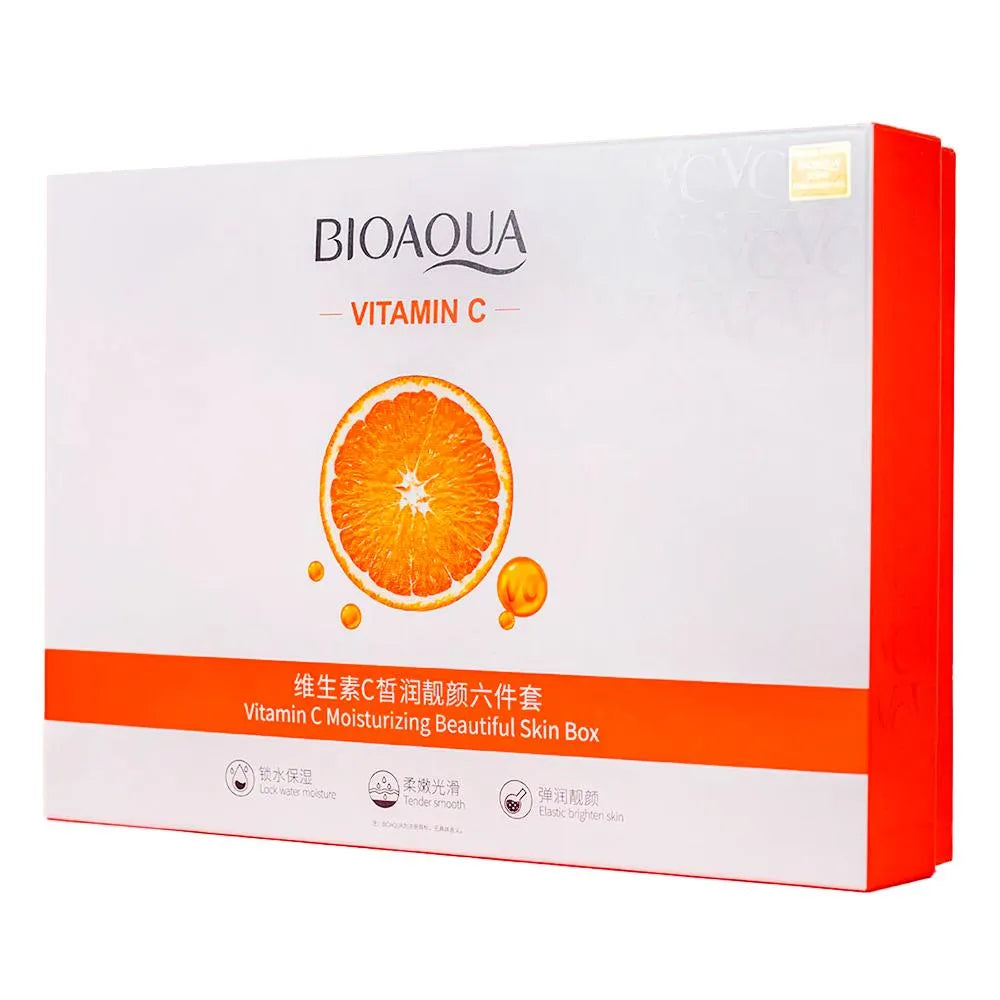 Kit para el cuidado de la piel  bioaqua con vitamina c